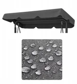 Huśtawki - DASZEK NA HUŚTAWKĘ GRAFITOWY - miniaturka - grafika 1