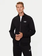 Bluzy męskie - EA7 Emporio Armani Bluza 8NPM31 PJVRZ 1200 Czarny Regular Fit - miniaturka - grafika 1