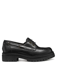 Geox Mokasyny D Iridea D56HRA 00043 C9999 Czarny - Mokasyny damskie - miniaturka - grafika 1