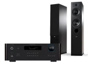 Zestawy stereo - Rotel RA-1572 MkII (czarny) + Tesi 5 (czarny) - miniaturka - grafika 1