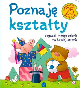 Poznaję kształty. 25 okienka - Książki edukacyjne - miniaturka - grafika 1