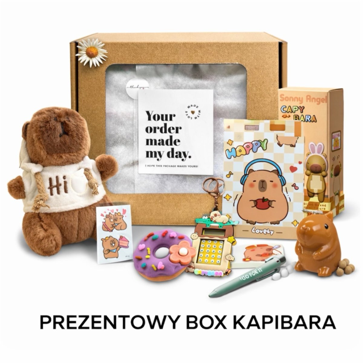 CAPYBARA JOY BOX-KREATYWNY ZESTAW PREZENTOWY DLA DZIECI