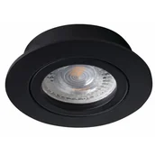 Oprawy, klosze i abażury - Kanlux Oprawa stropowa oczko DALLA IP20 czarna GX5.3 - miniaturka - grafika 1