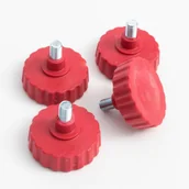 Akcesoria do urządzeń pomiarowych - OHAUS  nóżki do wagi V41 i V22 - VALOR - 1 komplet - miniaturka - grafika 1