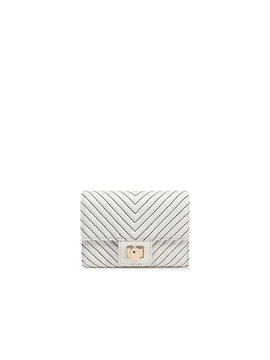 Biały damski portfel Furla Pop Star M Compact - on_order