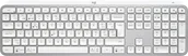Klawiatury - Logitech MX Keys S klawiatura Uniwersalne RF Wireless + Bluetooth QWERTZ Swiss Aluminium, Biały 920-011572 - miniaturka - grafika 1