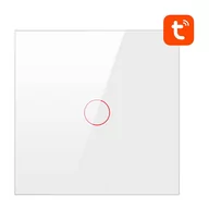Systemy inteligentnych domów - Dotykowy włącznik światła WiFi Avatto TS02-EU-W1 pojedynczy TUYA biały - Rabat 10zł przy zapisie do newslettera! / FV23% / Odbiór osobisty Kraków! / Płatność PayPo - miniaturka - grafika 1