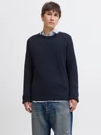 Swetry męskie - Jack & Jones Sweter w kolorze granatowym - miniaturka - grafika 1