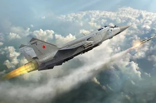 HOBBY BOSS Russian Mig-31 Foxhound GXP-557742 - Kolekcjonerskie modele pojazdów - miniaturka - grafika 1