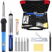 Lutownice - ZESTAW LUTOWNICA KOLBOWA PRECYZYJNA 60W +ORGANIZER 908H - miniaturka - grafika 1