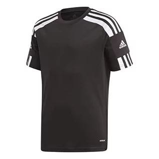 Koszulki dla chłopców - adidas adidas T-shirt chłopięcy Squad 21 Jsy Y czarny czarny/biały 7 Lat Uniquenumber - grafika 1