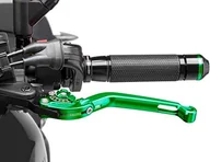 Części motocyklowe - Puig 260 VV 2.0 składana dźwignia sprzęgła z selektorem, zielona - miniaturka - grafika 1