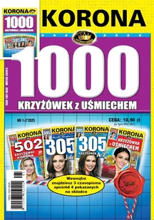 1000 Krzyżówek z Uśmiechem - Czasopisma - miniaturka - grafika 1