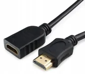 Kable - Gembird Przedłużacz HDMI 0,5m Gembird High Speed 4K UHD 18Gb/s Ethernet HDMI 2.0 - miniaturka - grafika 1