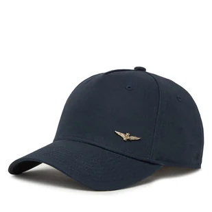 Czapka z daszkiem Aeronautica Militare 251HA1122CT2848 Granatowy - Czapki męskie - miniaturka - grafika 1