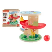 Zabawki kreatywne - Fisher Price Domek z kuleczką drewniany Mattel - miniaturka - grafika 1