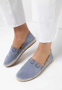 Niebieskie Espadryle Undefeatability - Espadryle damskie - miniaturka - grafika 1