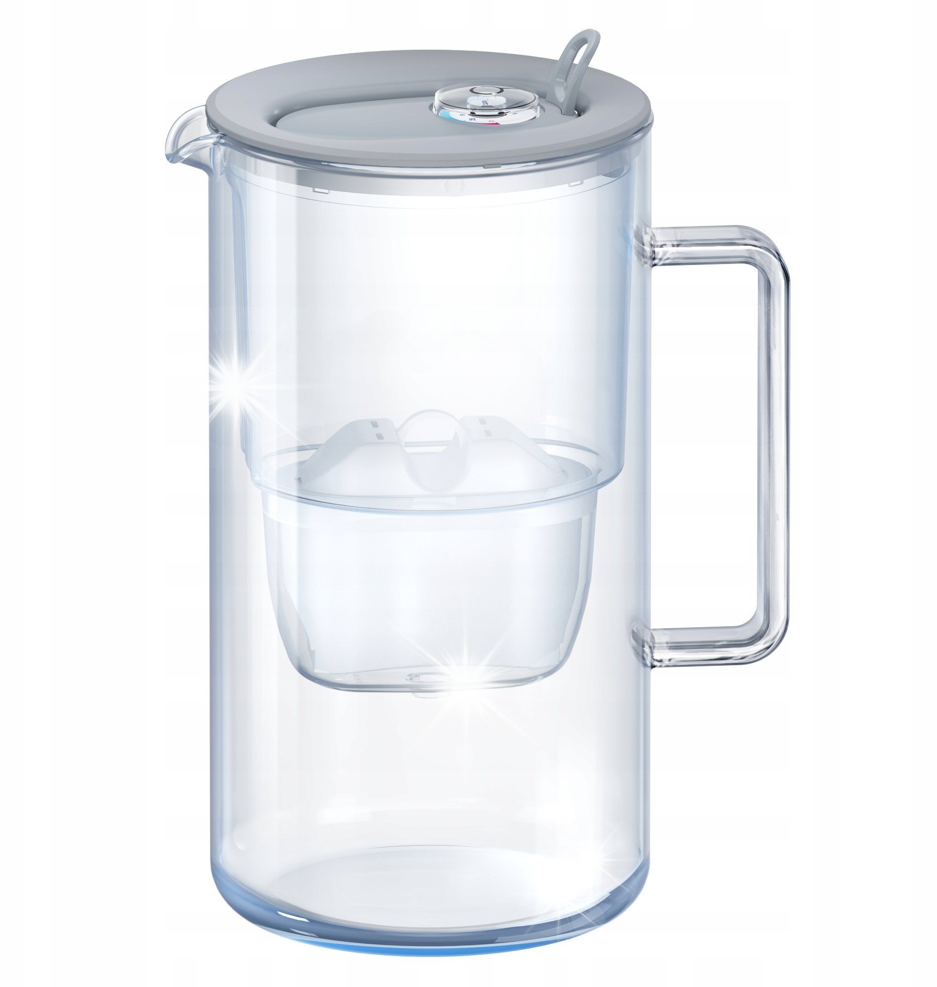 Dzbanek filtrujący Aquaphor Dzbanek filtrujący Aquaphor Glass Szary + wkład Maxfor+ Mg