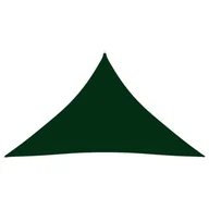 Parasole ogrodowe - VidaXL Trójkątny żagiel ogrodowy, tkanina Oxford, 4x4x5,8 m, zielony - miniaturka - grafika 1