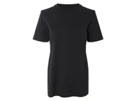 Bluzki ciążowe - esmara® Koszulka ciążowa damska z biobawełny (Czarny, XS (32/34)) - miniaturka - grafika 1