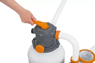 Piaskowa Pompa Filtrująca do basenów BESTWAY 8327 l/h + Złączki + Węże - Akcesoria do basenów - miniaturka - grafika 3