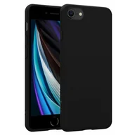 Etui i futerały do telefonów - Crong Crong Color Cover Etui iPhone SE 2020 8 7 czarny) 10_17100 - miniaturka - grafika 1