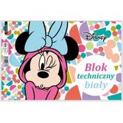 Szkolne artykuły papiernicze - Blok techniczny biały A4/10K Minnie Mouse - miniaturka - grafika 1