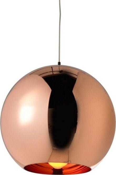 Lampa wisząca King Home Bolla nowoczesna industrial minimalistyczna glamour miedź 5900000016764
