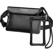 Etui i futerały do telefonów - Spigen A621 Universal Waterproof Case & Waist Bag black - miniaturka - grafika 1