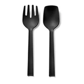 Łyżki - Serwery do sałatek BLIM+ Paestum / widelec i łyżka do sałatek 29,3 cm - Akcesoria do sałatek - miniaturka - grafika 1