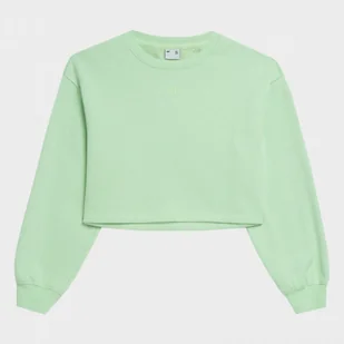 Damska bluza crop top do jogi 4F 4FSS22TFSWF121 - Bluzy sportowe damskie - miniaturka - grafika 1