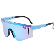 Okulary sportowe - Sportowe okulary przeciwsłoneczne ST-MAX8A niebieski/czarny - miniaturka - grafika 1