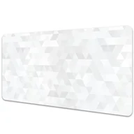 Podkładki na biurko - Podkład ochronny na biurko Świetlne Trójkąty 120x60 cm - miniaturka - grafika 1