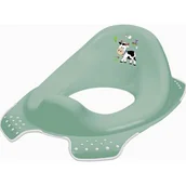 Akcesoria łazienkowe - Nakładka sedesowa Ewa funny farm zielony - miniaturka - grafika 1