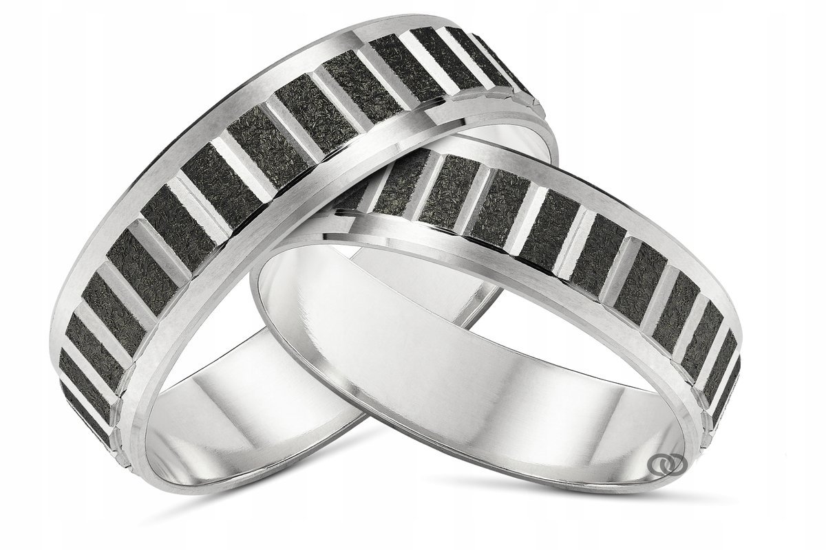 Obrączka srebrna próba 925+GRAWER 4mm OB21 ŚLUB