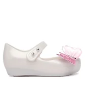 Buty dla dziewczynek - Baleriny Melissa Mini Melissa Ultragirl Fly Iii Bb 32849 Biały - miniaturka - grafika 1