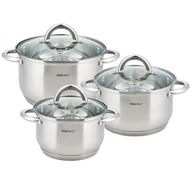 Zestawy garnków i patelni - KINGHOFF ZESTAW GARNKÓW 6 ELEM. KH-4447 - miniaturka - grafika 1