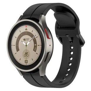 Pasek / opaska do smartwatcha Samsung Galaxy Watch 4 / 5 czarny - Akcesoria do smartwatchy - miniaturka - grafika 5