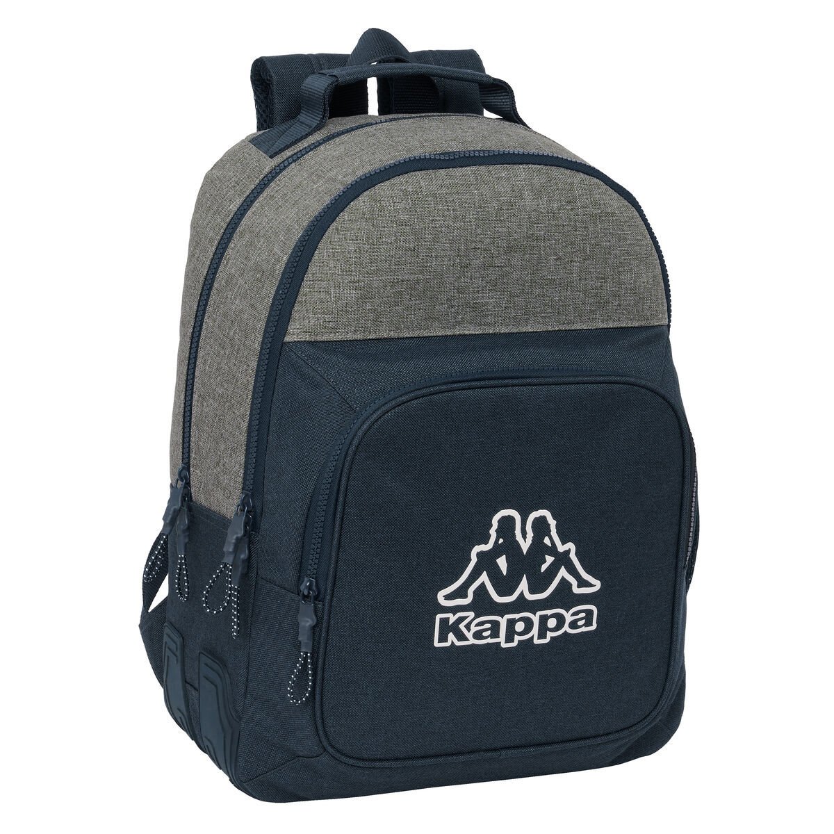 Plecak szkolny Kappa Dark navy grey granatowy 32 x 42 x 15 cm