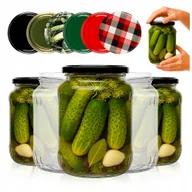 Pojemniki kuchenne - 50szt SŁOIKI SZKLANE NA PRZETWORY MIÓD DŻEM OGÓRKI 720 ml SŁOIK DO KISZENIA - miniaturka - grafika 1