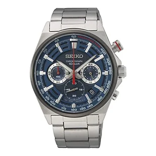 Zegarek ZEGAREK MĘSKI SEIKO SSB407P1 - Zegarki męskie - miniaturka - grafika 3