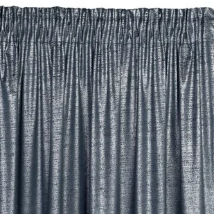 Eurofirany Zasłona Ambi welwet na taśmie 140x270 Granatowa ex-zas-ambi-gn+sr-140x270-t - Zasłony - miniaturka - grafika 1