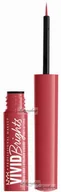 Eyelinery - NYX Professional Makeup - VIVID BRIGHTS - MATTE LIQUID EYELINER - Matowy tusz do kresek z pędzelkiem - 2 ml - 04 - ON RED - miniaturka - grafika 1