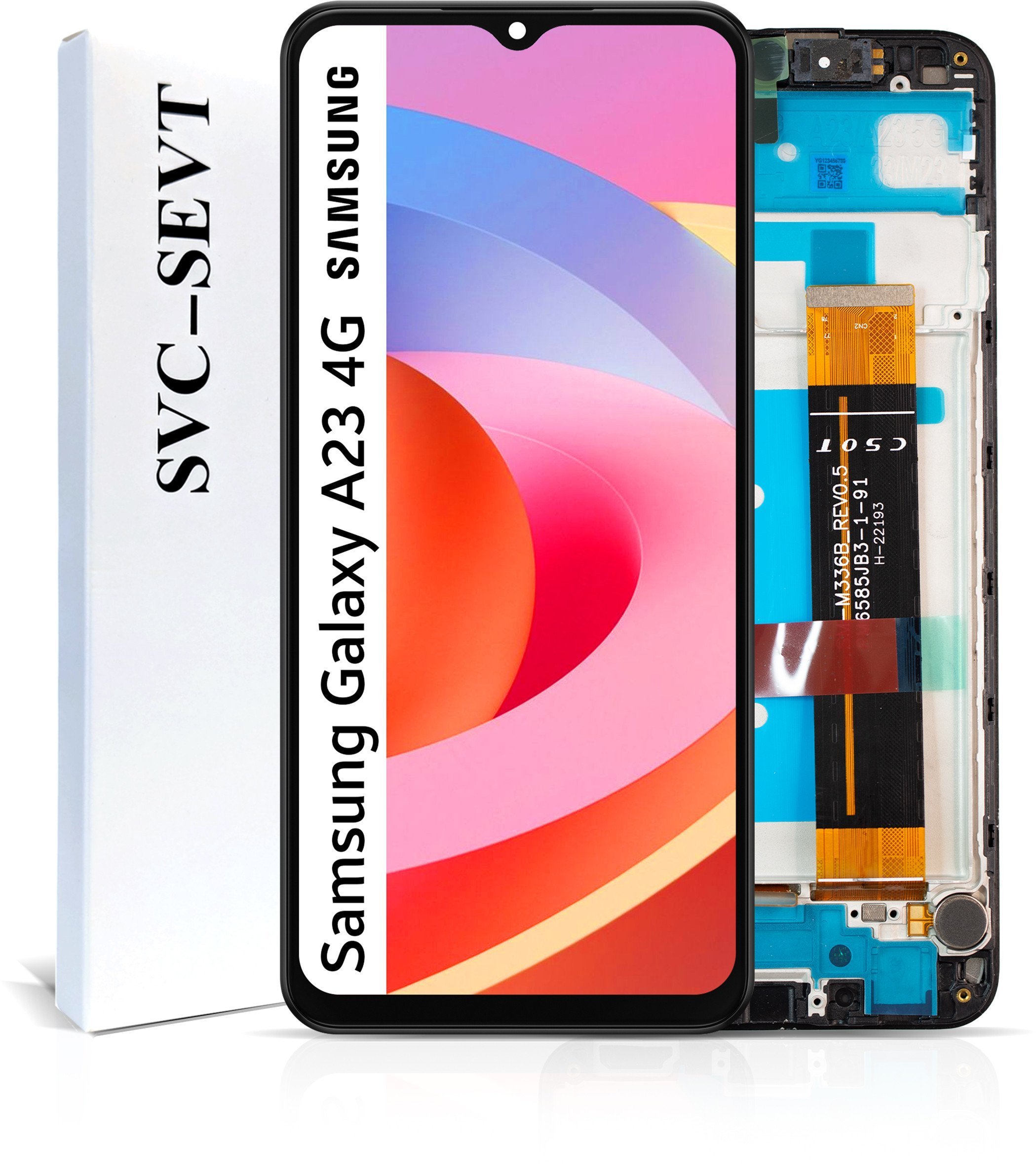 Wyświetlacz do Samsung Galaxy A23 4G Ekran LCD Ramka Oryginał Zila SM-A235F 5904858380121