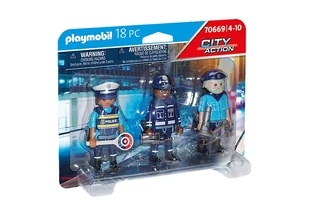 Playmobil amp;reg; amp;#174; City Action 70669. Zestaw figurek: policjanci - Klocki - miniaturka - grafika 1