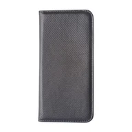 Etui i futerały do telefonów - GreenGo Pokrowiec Smart Magnet do iPhone 5/5S czarny GSM012931 - miniaturka - grafika 1