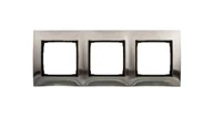 Klawisze i ramki - Simon KONTAKT- SIMON 54 INOX Ramka X3 DR3/61 - miniaturka - grafika 1