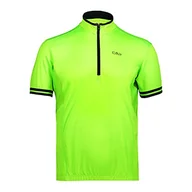 Koszulki męskie - CMP 30c7347 Koszulka Męska na Rower, Zielony, 48 Unisex - Dorosły - miniaturka - grafika 1