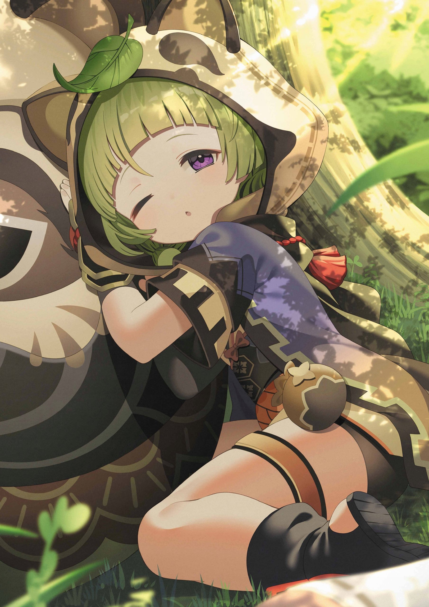 Plakat A3 Genshin Impact Anime Gra Sayu