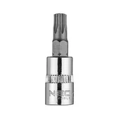 Bity - Końcówka TORX TX30 na nasadce 1/4", krótka 37mm NEO TOOLS 10-327 - miniaturka - grafika 1